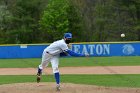 Baseball vs CGA  Wheaton College Baseball vs Coast Guard Academy during game one of the NEWMAC semi-finals playoffs. - (Photo by Keith Nordstrom) : Wheaton, baseball, NEWMAC